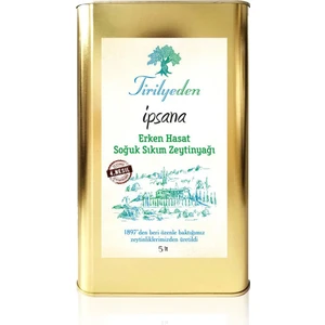 Erken Hasat Soğuk Sıkım Zeytinyağı 5 lt