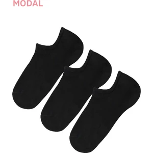 Görünmez 3 Lü Modal Sneaker Çorap