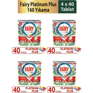 Platinum Plus Hepsi Bir Arada 40 Tablet x 4 Adet