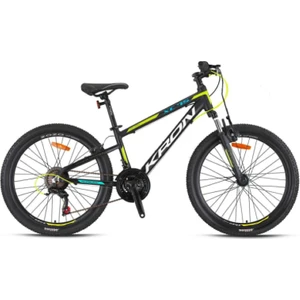 Xc 75 - 24" Mtb - 13' - 21 Vites - V.b. - Mat Siyah-Neon Sarı/beyaz/mavi