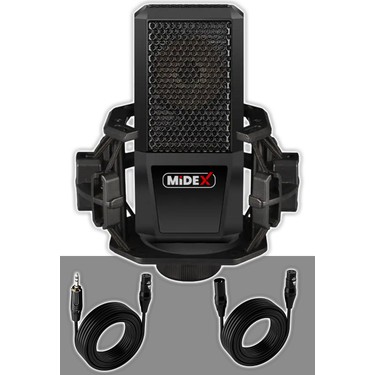 Midex MX-2020 Mikrofon + GLX-500 Ses Kartı + Rs-30 Stereo Fiyatı