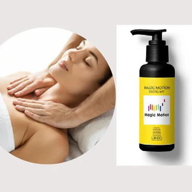 Magic Motion Massage Oil Erotiik Masaj Yağı, Cinsel Masaj Yağı 100