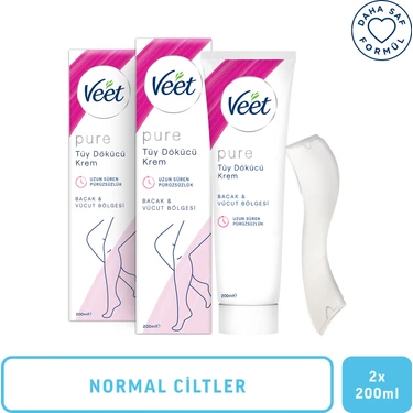 Veet Tüy Dökücü Krem Bacak ve Vücut Bölgesi