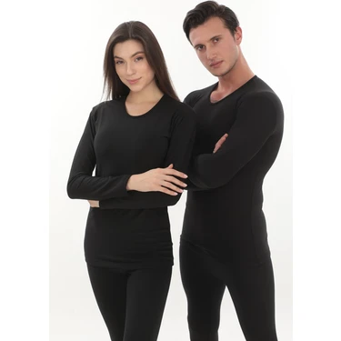 Sauna Suit Termal Içlik Şardonlu  , Bay Bayan Uzun Kollu Alt Üst