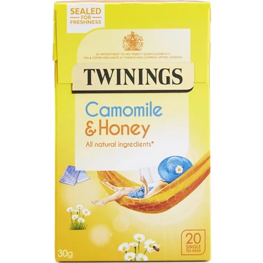 Twinings Papatya ve Bal Çayı Bardak Poşet 20