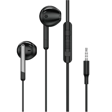 Lucatech Samsung Xiaomi Oppo Huawei Uyumlu Kablolu Kulakiçi Süperbass Kulaklık 3.5 mm