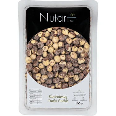 Nutart Kavrulmuş Tuzlu Fındık Kase 500 