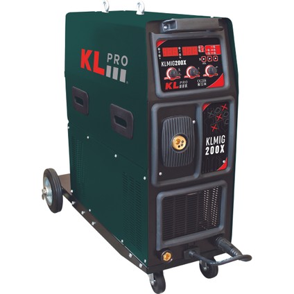 KLMIG200X 240 Amper Mma Inverter Gazlı ve Gazsız Gaz Altı Kaynak Makinesi