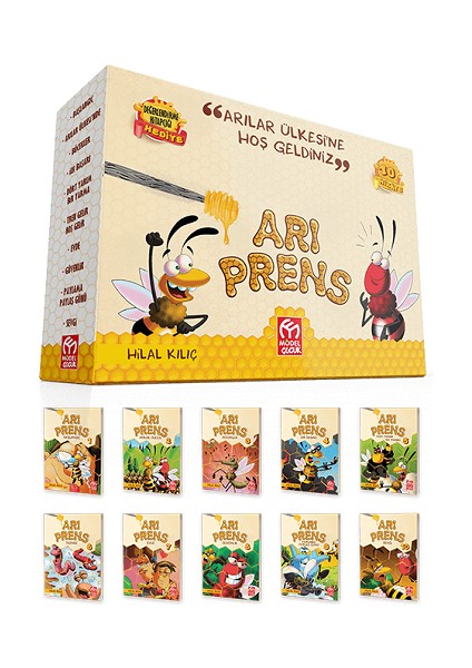 Arı Prens - 10 Kitap Set - Hilal Kılıç