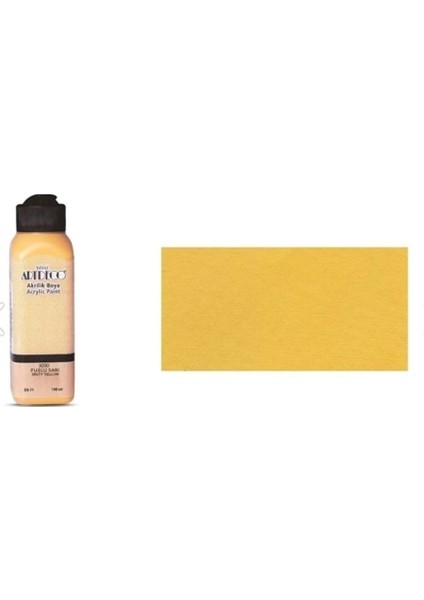 Artdeco Puslu Sarı Yeni Formül Akrilik Boya 140 ml