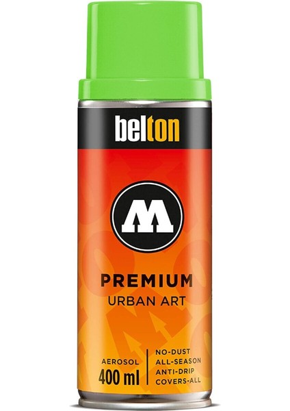 Belton Premium Sprey Boya 400ML N:157 Cliff Green