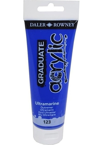 Graduate Akrilik Boya 120ML 123 Ultramarine