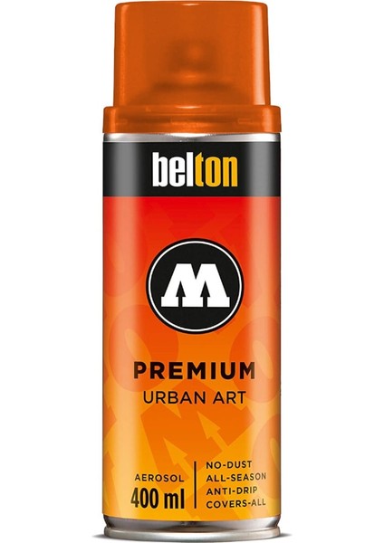 Belton Premium Sprey Boya 400ML N:238 Transparent Dare Orange