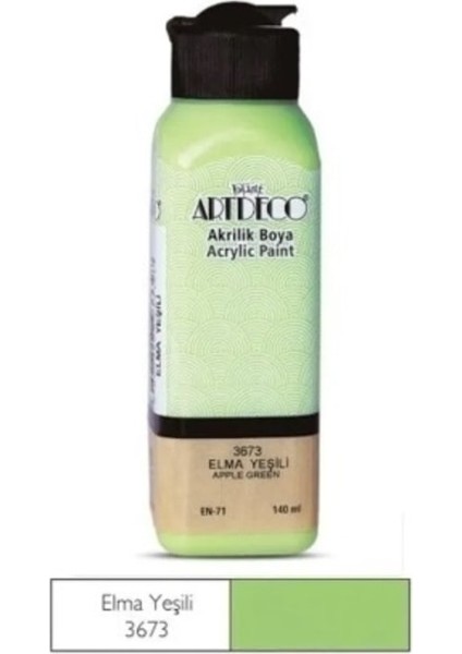 Elma Yeşili Yeni Formül Akrilik Boya 140 ml modelleri