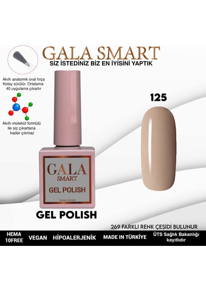 Classic Kalıcı Oje 10 Mle NO:125