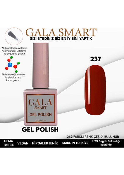 Classic Kalıcı Oje 10 Mle NO:237