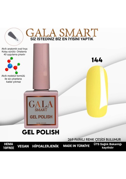 Classic Kalıcı Oje 10 Mle NO:144