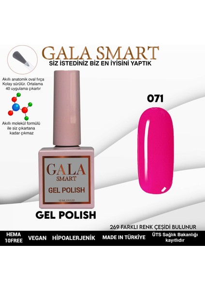 Classic Kalıcı Oje 10 Mle NO:071