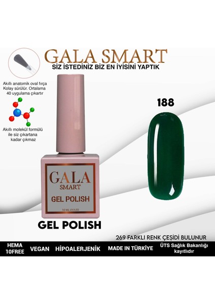 Classic Kalıcı Oje 10 Mle NO:188