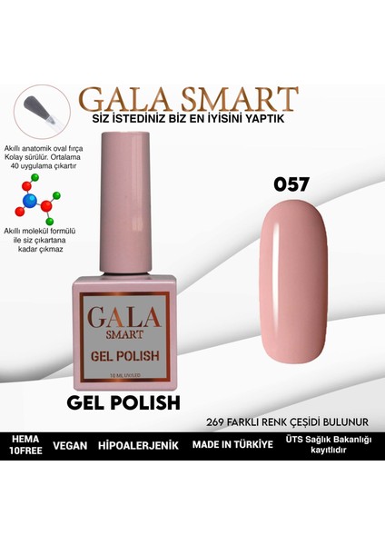 Classic Kalıcı Oje 10 Mle NO:057