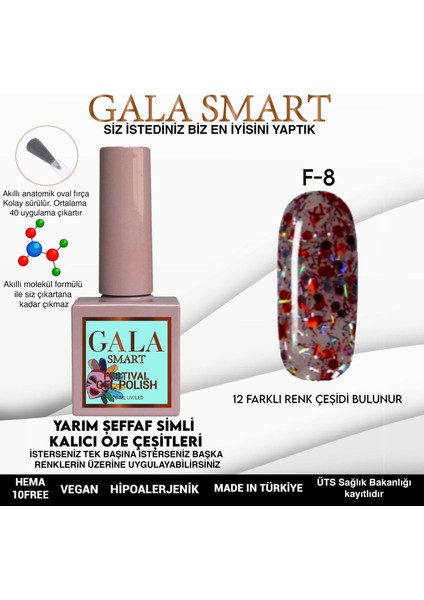 Festival Kalıcı Oje 10 ml F8