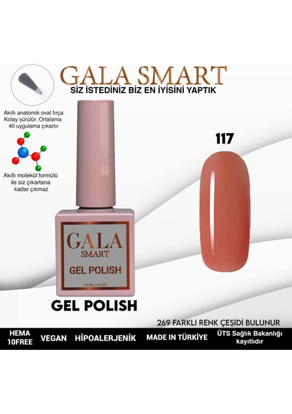 Classic Kalıcı Oje 10 Mle NO:117