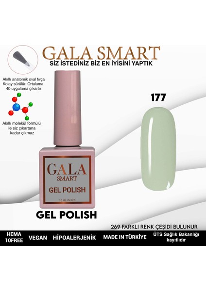 Classic Kalıcı Oje 10 Mle NO:177