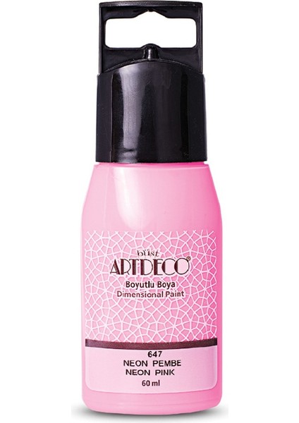 Neon Boyutlu Boya 60ML Neon Pembe 647 modelleri