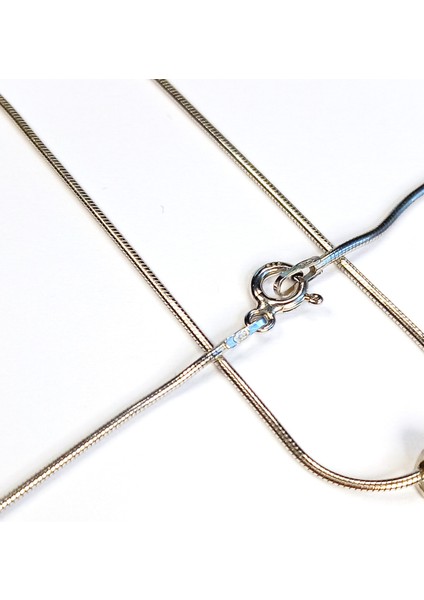 925 Ayar Gümüş Zirkon Üçlü Baget Taşlı Tasarım Yılan Zincir Kadın Kolye Doğum Günü Hediye modelleri