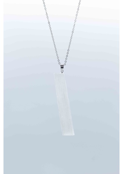 Sertifikalı Selenit Taşı Doğaltaş Kolye fiyatları