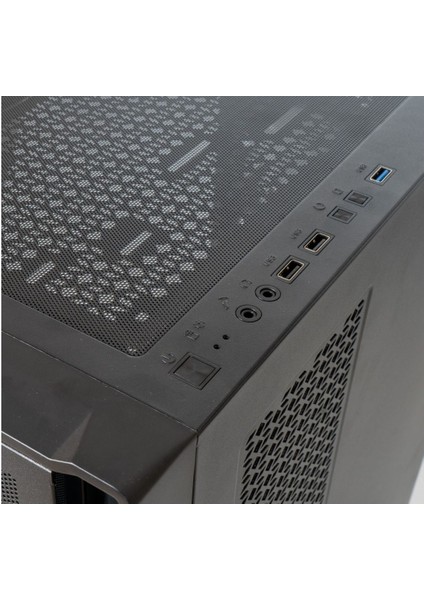 Frısby FC-9445G 850W 80+ Siyah Mesh Panel Mid Tower Atx Kasa