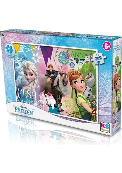 FRZ113 Ks, Frozen 200 Parça Puzzle