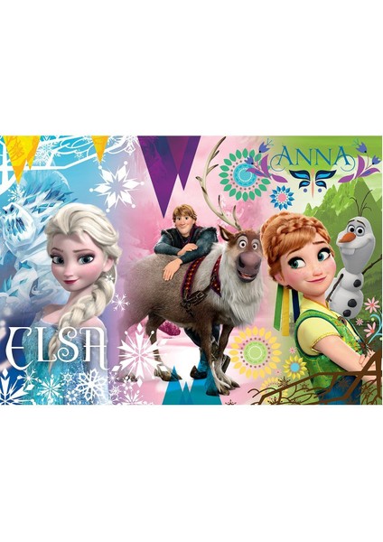 FRZ113 Ks, Frozen 200 Parça Puzzle