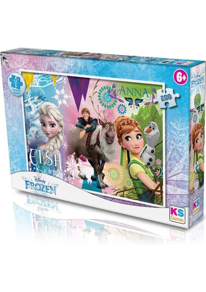 FRZ113 Ks, Frozen 200 Parça Puzzle