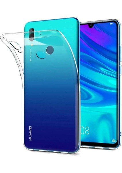 Huawei Honor 10 Lite Kamera Korumalı Süper Silikon Kılıf Ekran Koruyucu