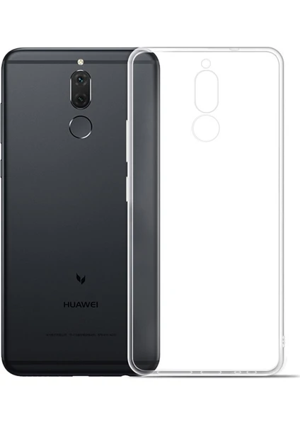 Huawei Mate 10 Lite Kamera Korumalı Süper Silikon Kılıf Ekran Koruyucu