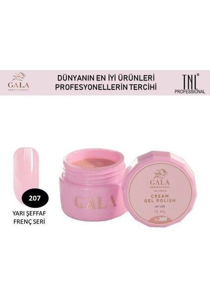Gala Cream Oje No 207 15 ml