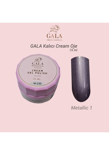 Gala Metallic Oje No:1 15 ml