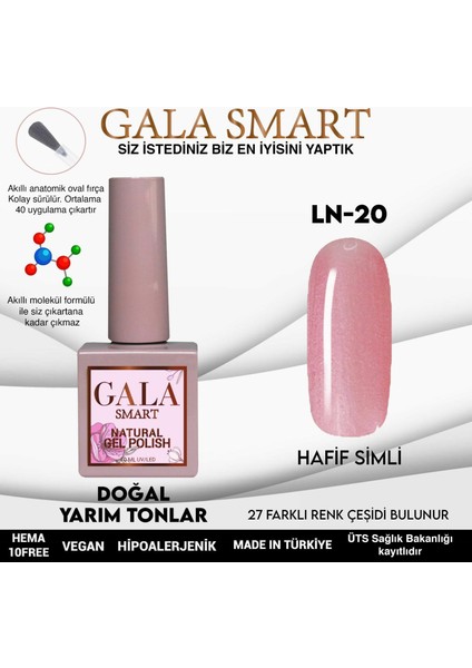 Natural Kalıcı Oje 10 Mle LN20