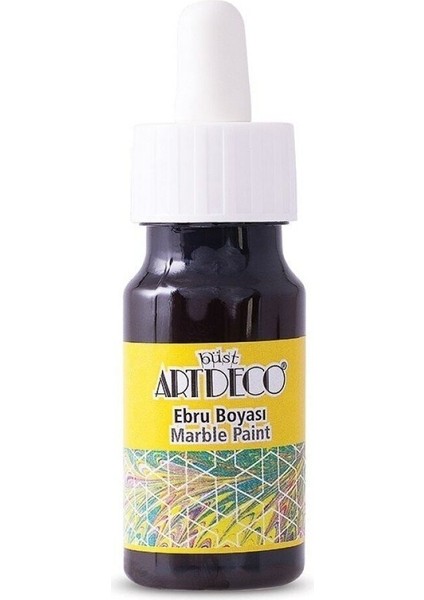 Hazır Ebru Boyası 30 ml 15 Kahverengi modelleri