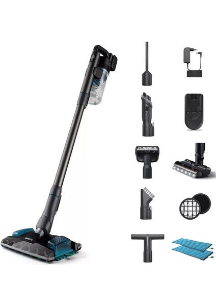 Aqua Plus 8000 Serisi Dijital Akıllı Ekran-Turbo Akıllı Başlıklı Premium Kablosuz Dikey Süpürge - LUCİOLE BEYAZ LAMBADER HEDİYE! fiyatları