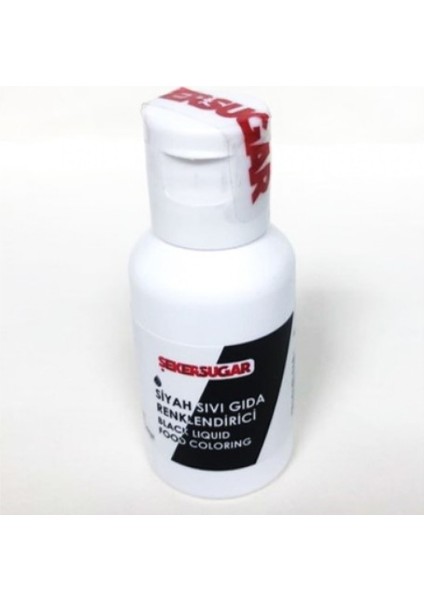 Siyah Sıvı Gıda Boyası 20 ml