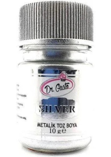 Dekoratif Yenilmeyen Gümüş Toz Sim Boya 10 gr modelleri