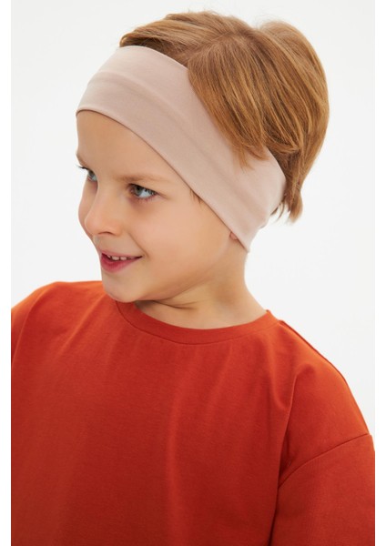 Sütlü Kahve Erkek Pamuklu Penye Kaymaz Terletmez Esnek Saç Bandı modelleri