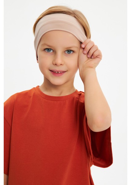 Sütlü Kahve Erkek Pamuklu Penye Kaymaz Terletmez Esnek Saç Bandı fırsatları