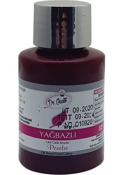 Yağ Bazlı Likit Boya Pembe 50 gr