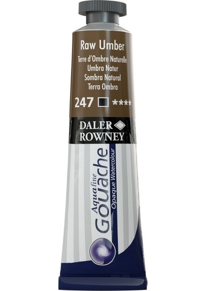 Aquafine Guaj Boya Tüp 8 ml 247 Raw Umber