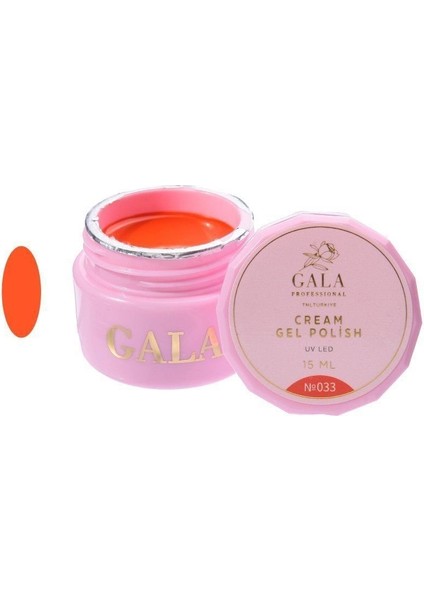Gala Cream Oje No 033 15 ml