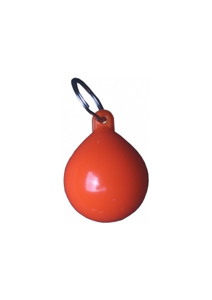 Batmaz Pvc Anahtarlık Paslanmaz Çelik Halkalı Çeşitli Renklerde Balon Usturmaça