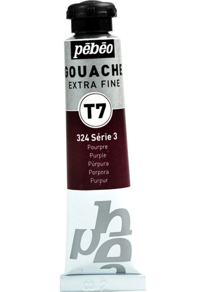 T7 E x tra Fine Guaj Boya Seri 3 N:324 Purple